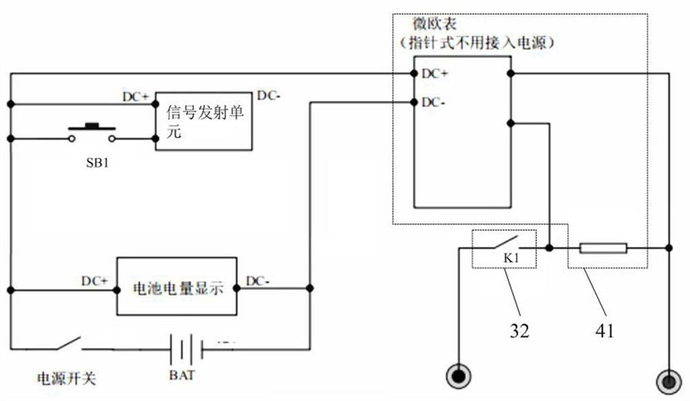 A polarity detection device for a current transformer