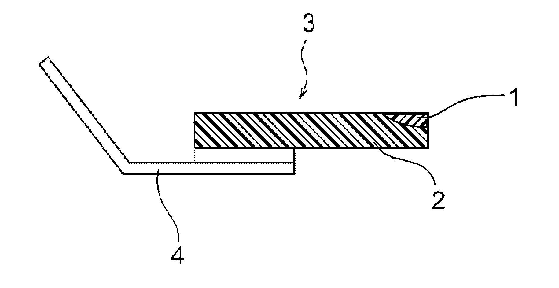 Blade for electrophotographic device with elastic rubber member constituted by edge/nip and base portions of different materials