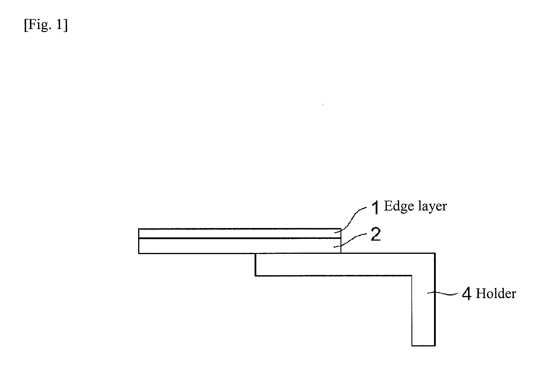 Blade for electrophotographic device with elastic rubber member constituted by edge/nip and base portions of different materials