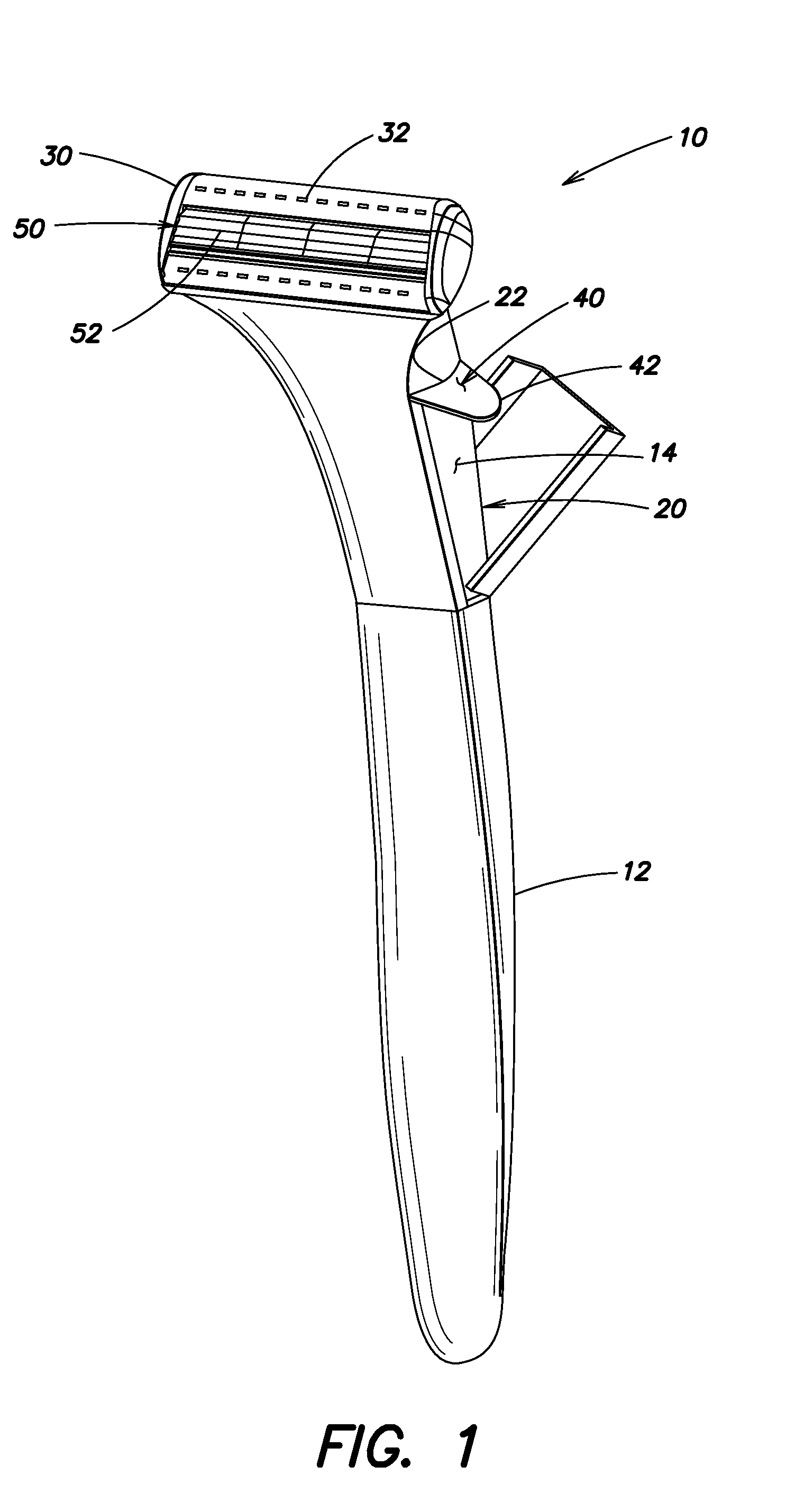 Replacement cartridge for a safety razor