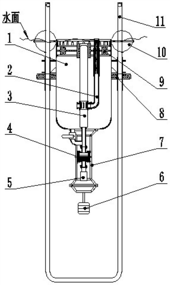 Active collection device for micro-plastics in surface water