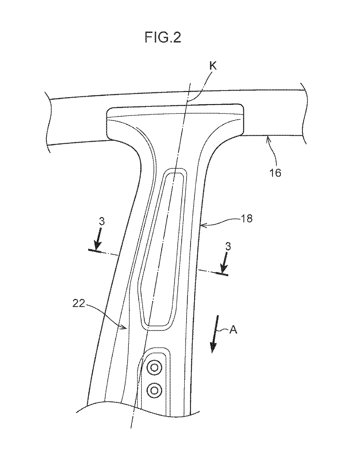 Vehicle frame structure