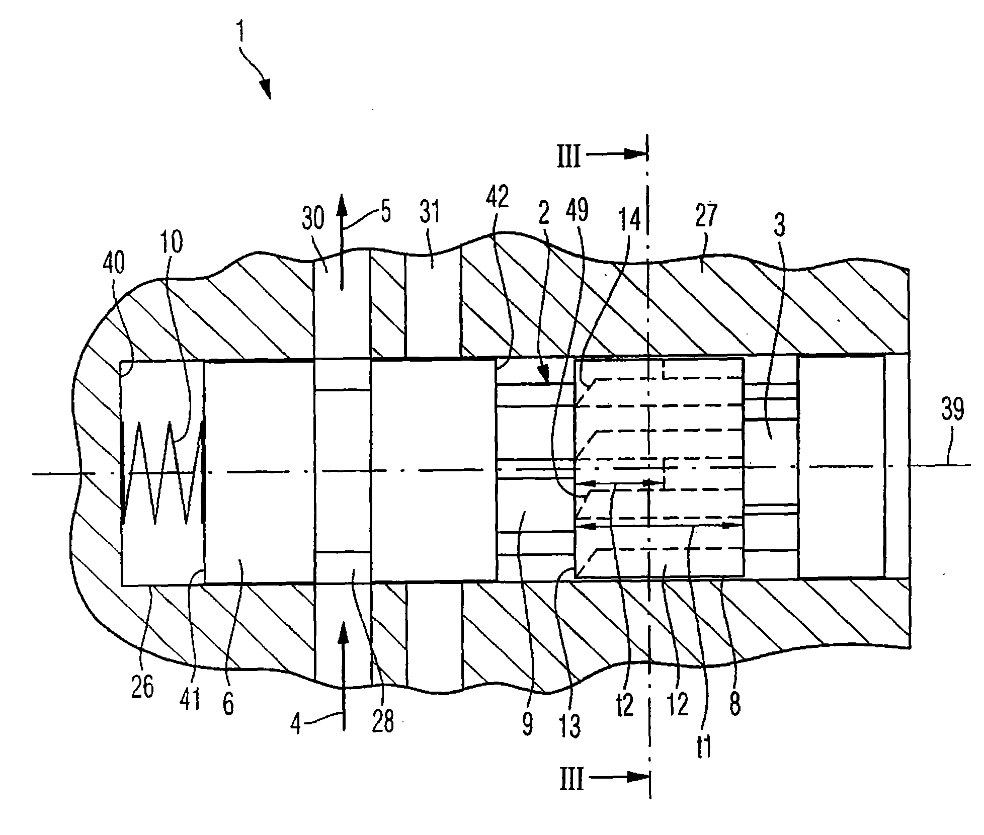 Reversing valve and combustion engine with the reversing valve