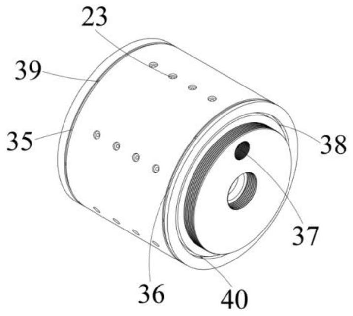 Friction adjustable air cylinder based on vacuum generator