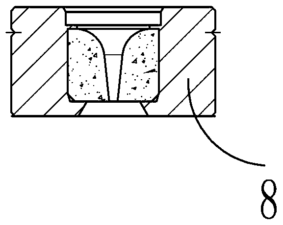 Heating processing device and processing technology for manufacturing pressure dies