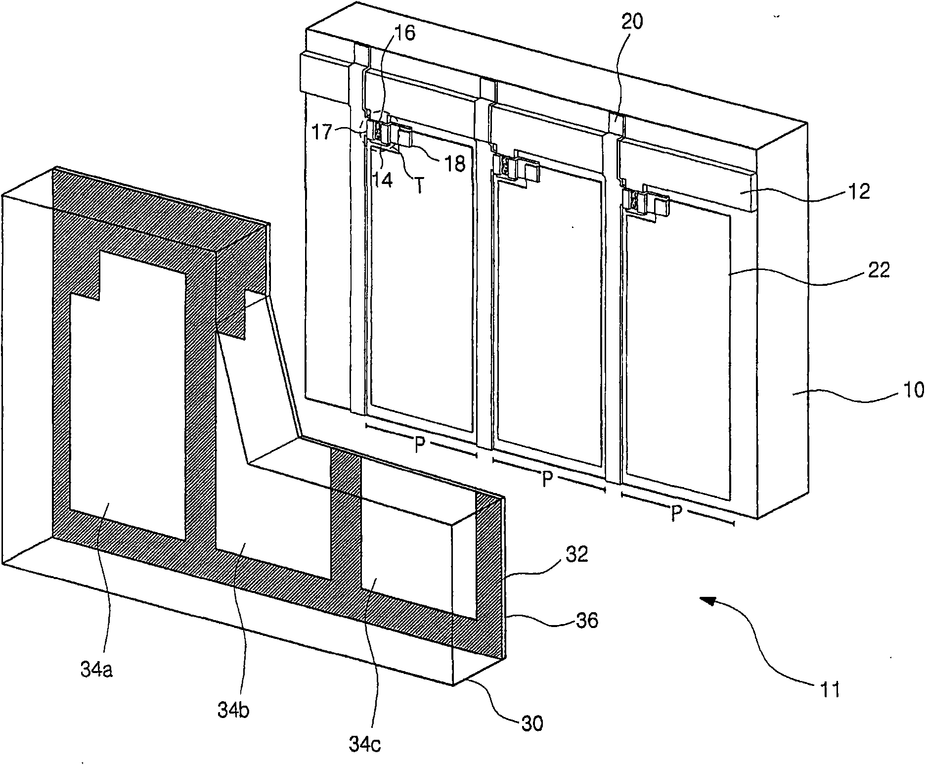 Array substrate for liquid crystal display device and manufacturing method of the same