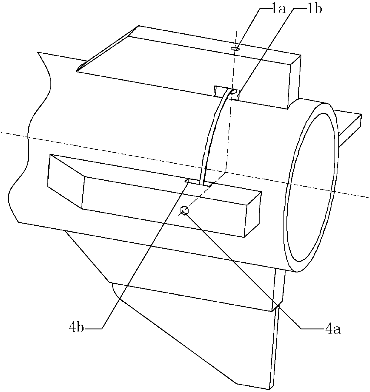 A missile rudder control mechanism