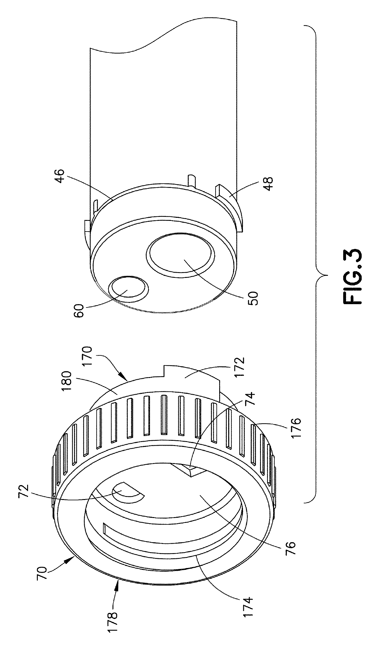 Device and kit for dosing and dispensing non-liquid medicine