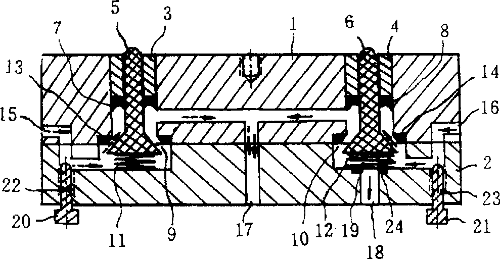 Multipurpose interlocking valve