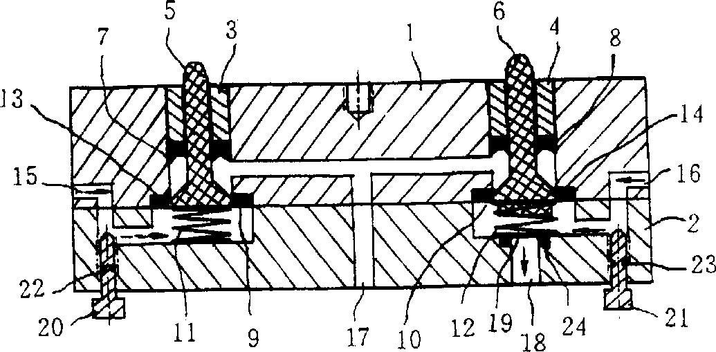 Multipurpose interlocking valve