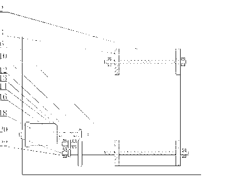 Pass-on device applied among several assembly lines