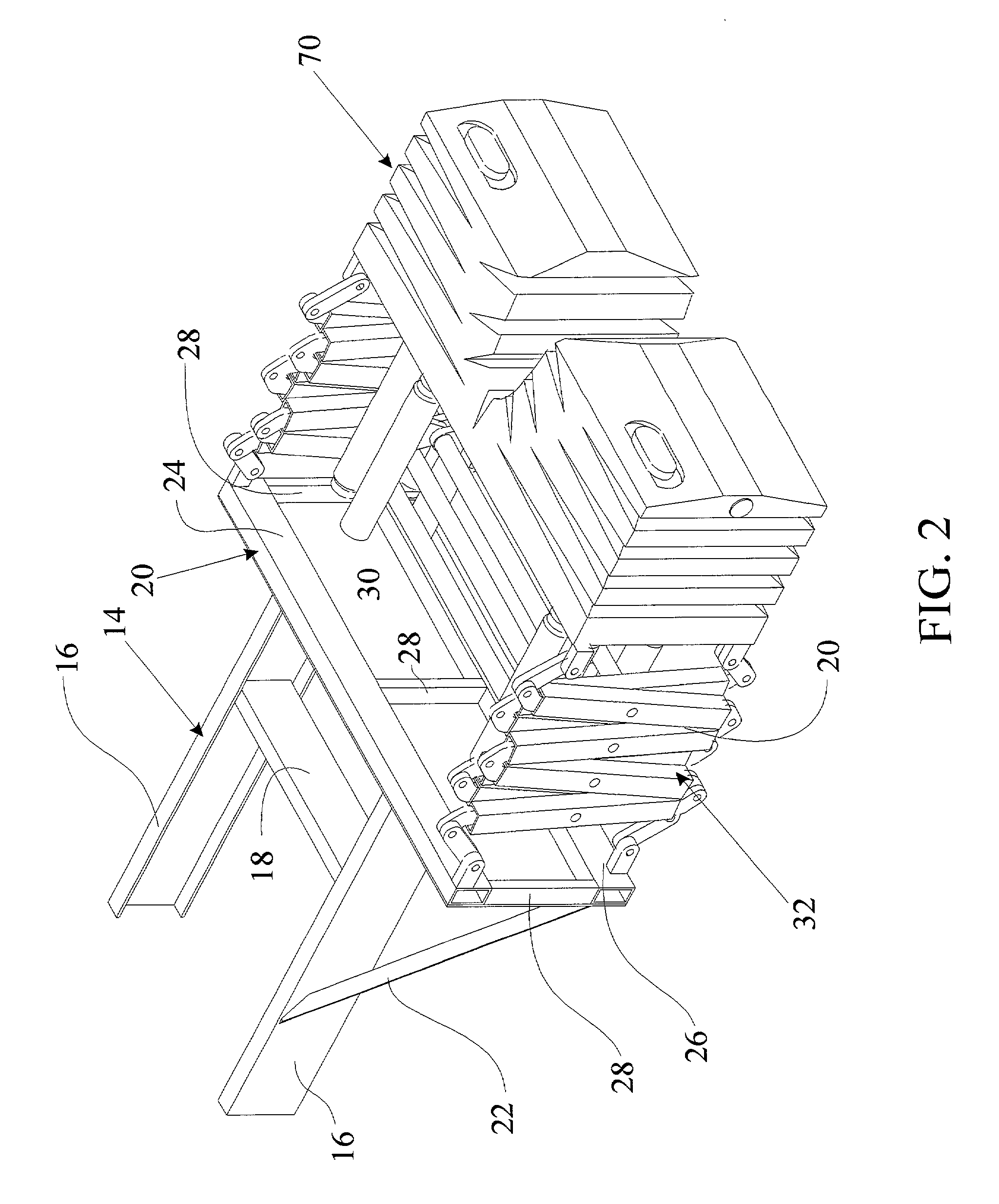 Damped crash attenuator