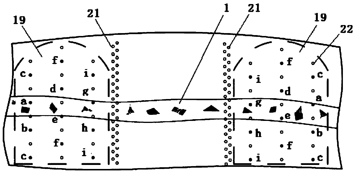 Method for preparing sample used for large-scale in-situ high-pressure seepage deformation test