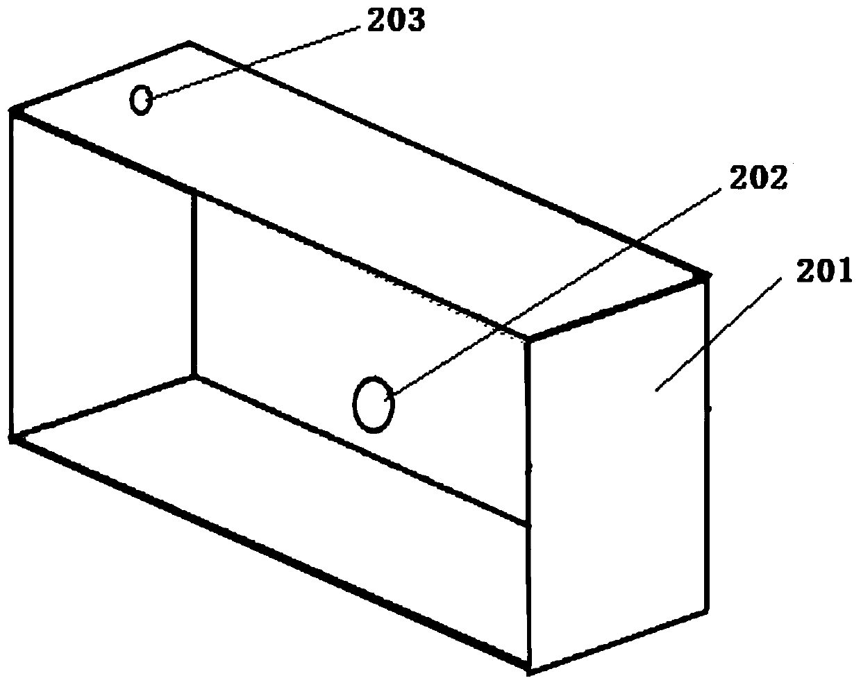 Method for preparing sample used for large-scale in-situ high-pressure seepage deformation test