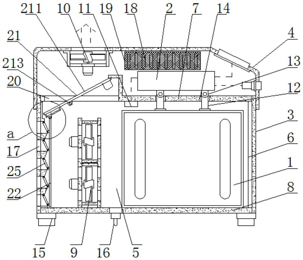 Thin-film capacitor structure integrated with shielding function