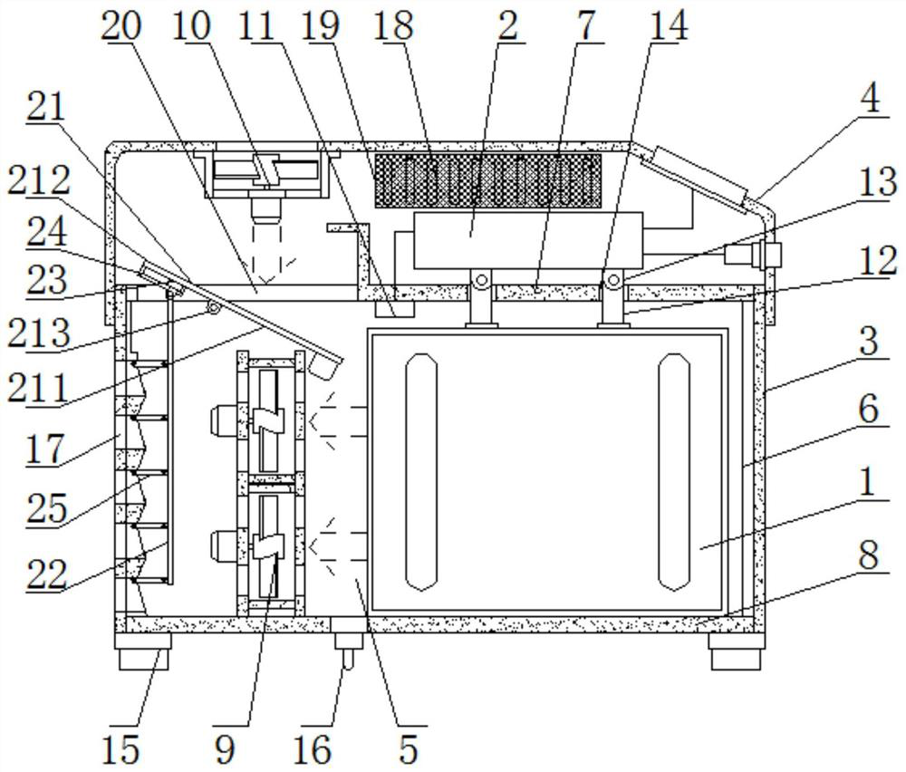 Thin-film capacitor structure integrated with shielding function