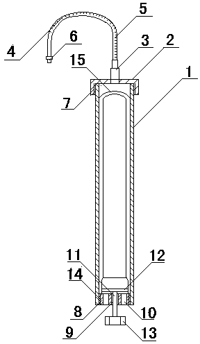 Vacuum fixed-depth sampler