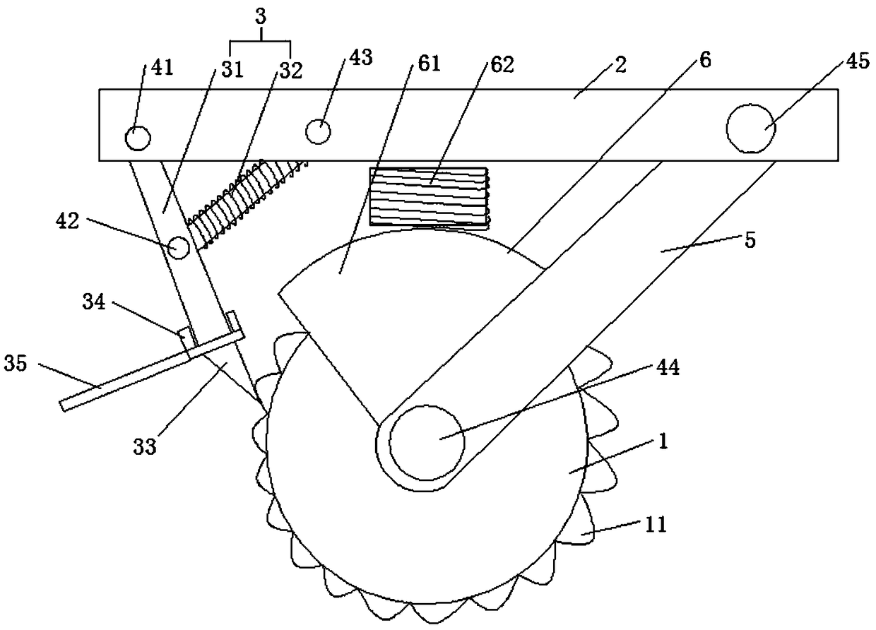 Press roller structure