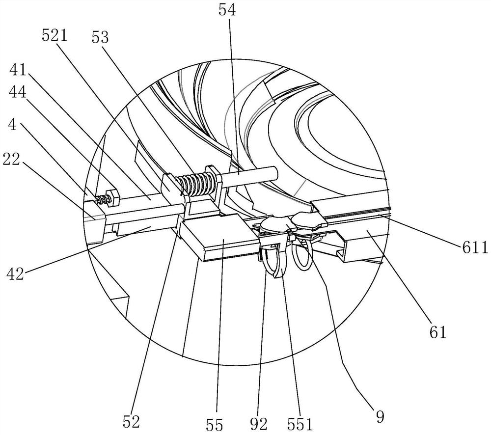 An automatic tape loading machine for the zipper head of luggage