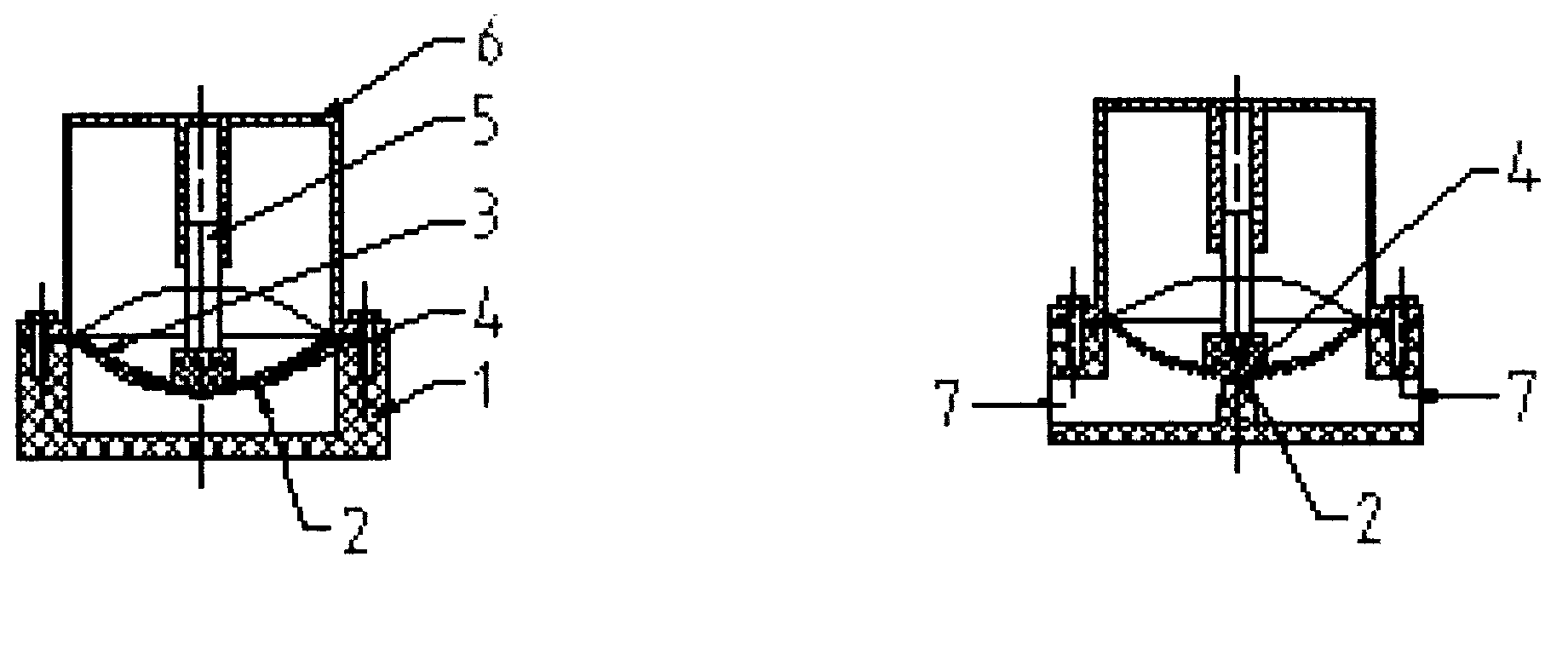 Inverted vacuum diaphragm valve