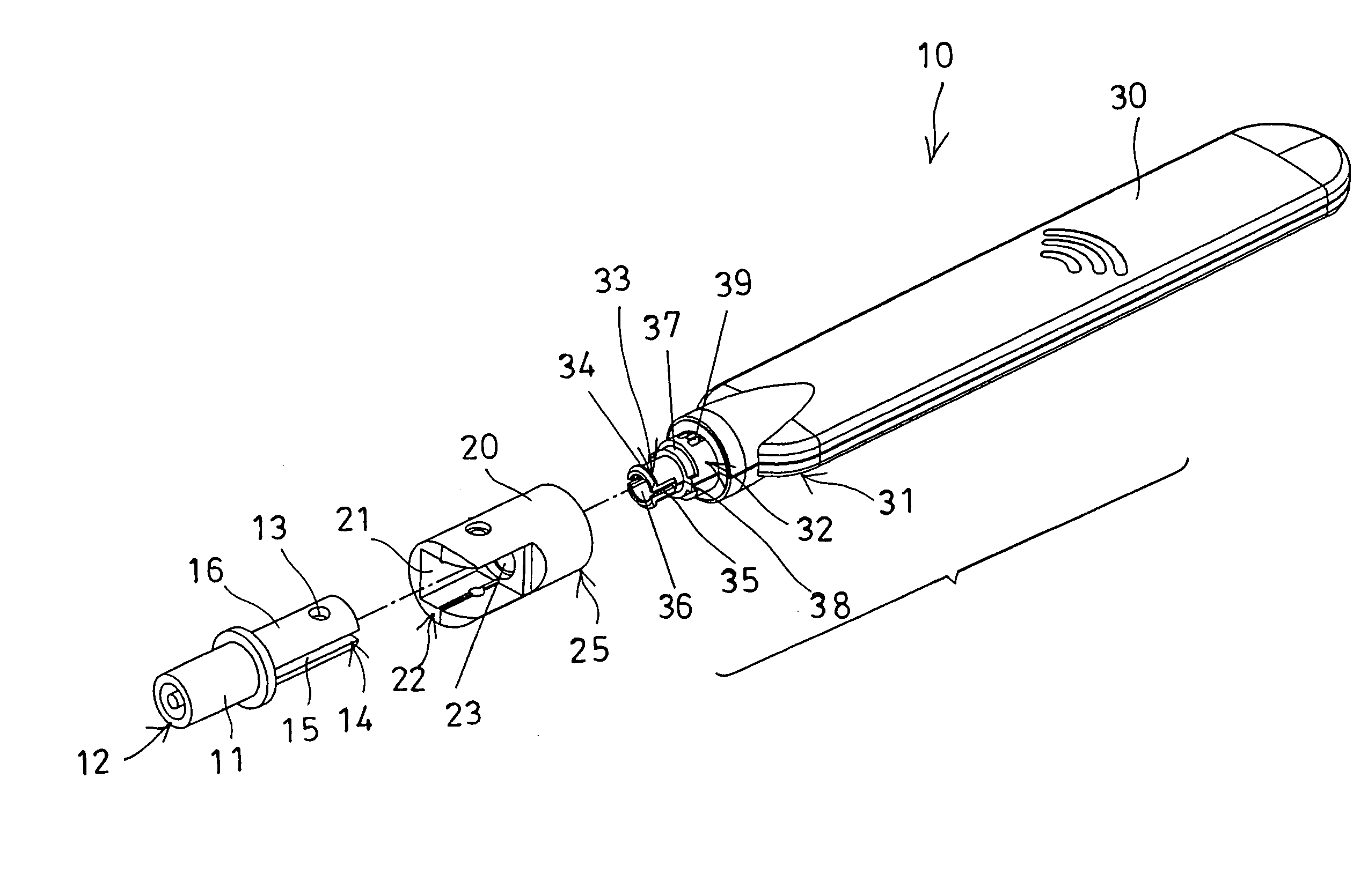 Antenna device having rotatable structure