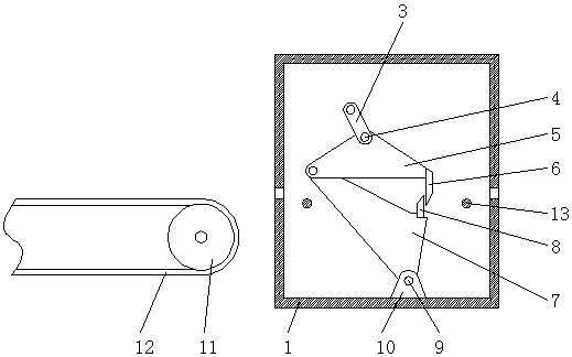 Mainboard cutting device for computer production