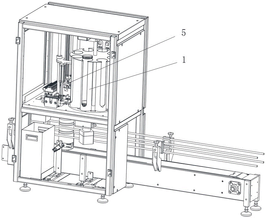 Sample bottle capping machine used for sample collect regulation