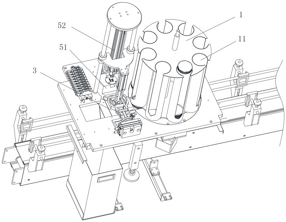 Sample bottle capping machine used for sample collect regulation