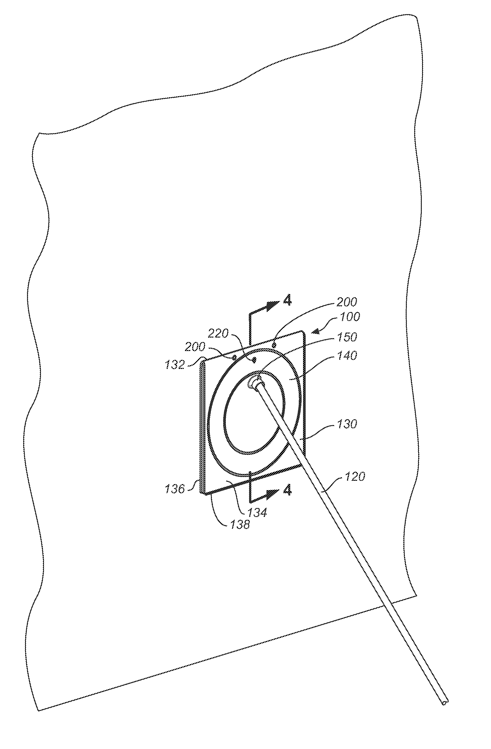 Breaching apparatus for use with explosive charges