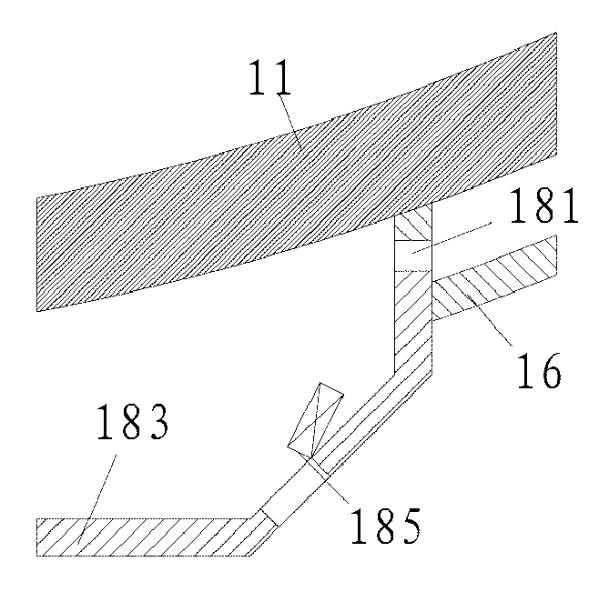 Reactor melt retention apparatus