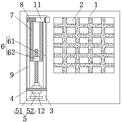 Mobile phone shell specification detecting device