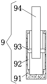 Mobile phone shell specification detecting device