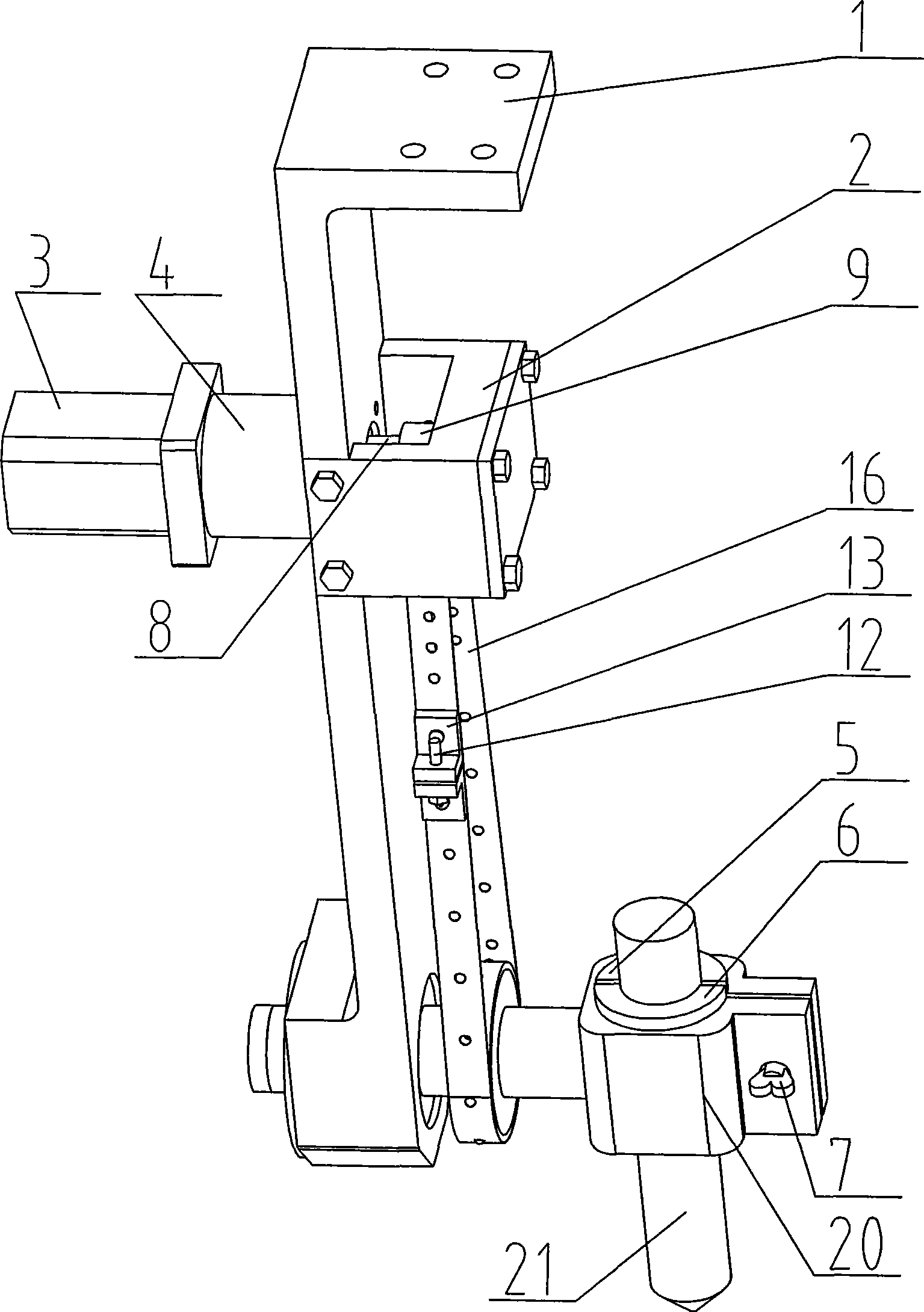 Welding gun gripping swing mechanism