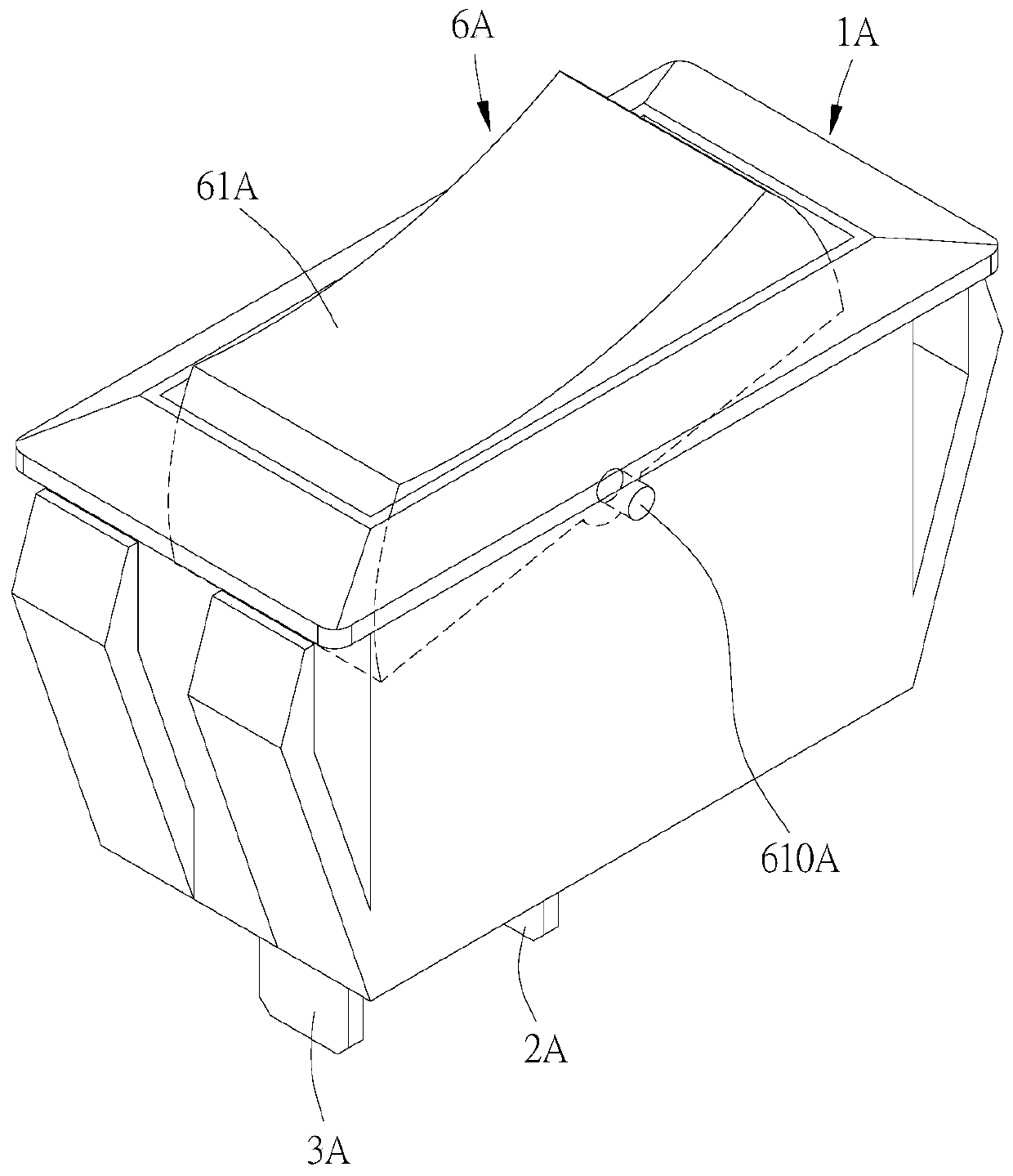 Overheating power cutoff method for switch and electric equipment