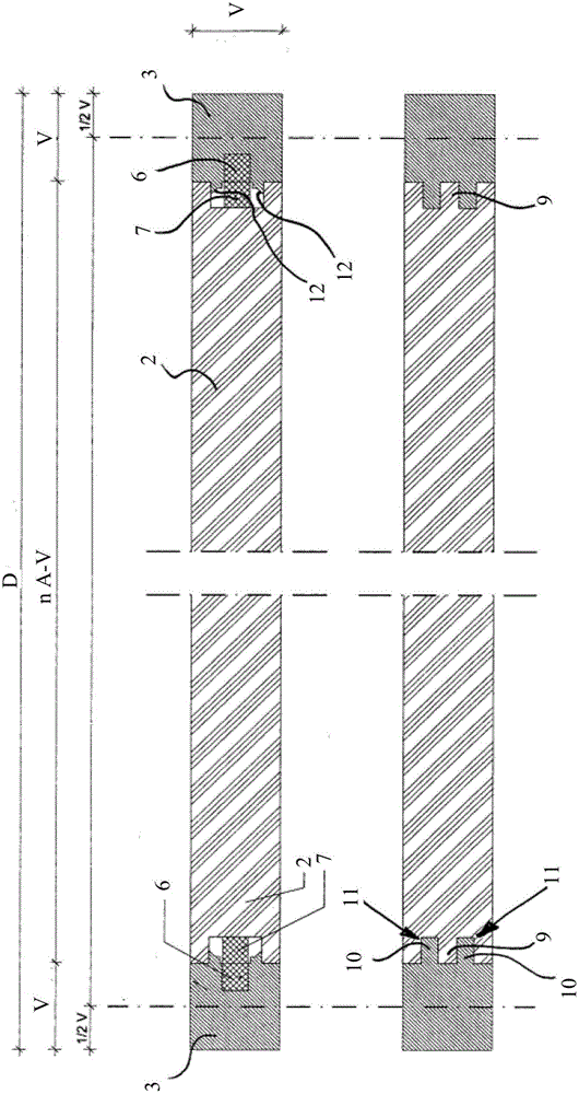 Piece of display furniture for displaying goods