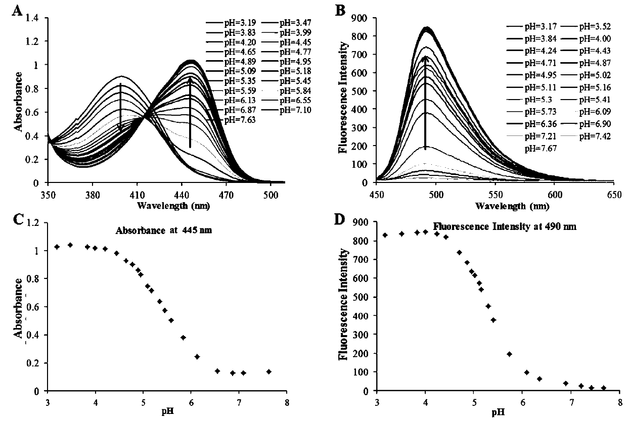 Beta-carboline-cycloenone derivative based on dual response to pH value and GSH and application thereof