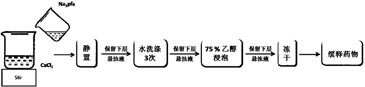 Anti-virus sustained-release drug capable of being subjected to intraocular injection, preparation method and applications thereof