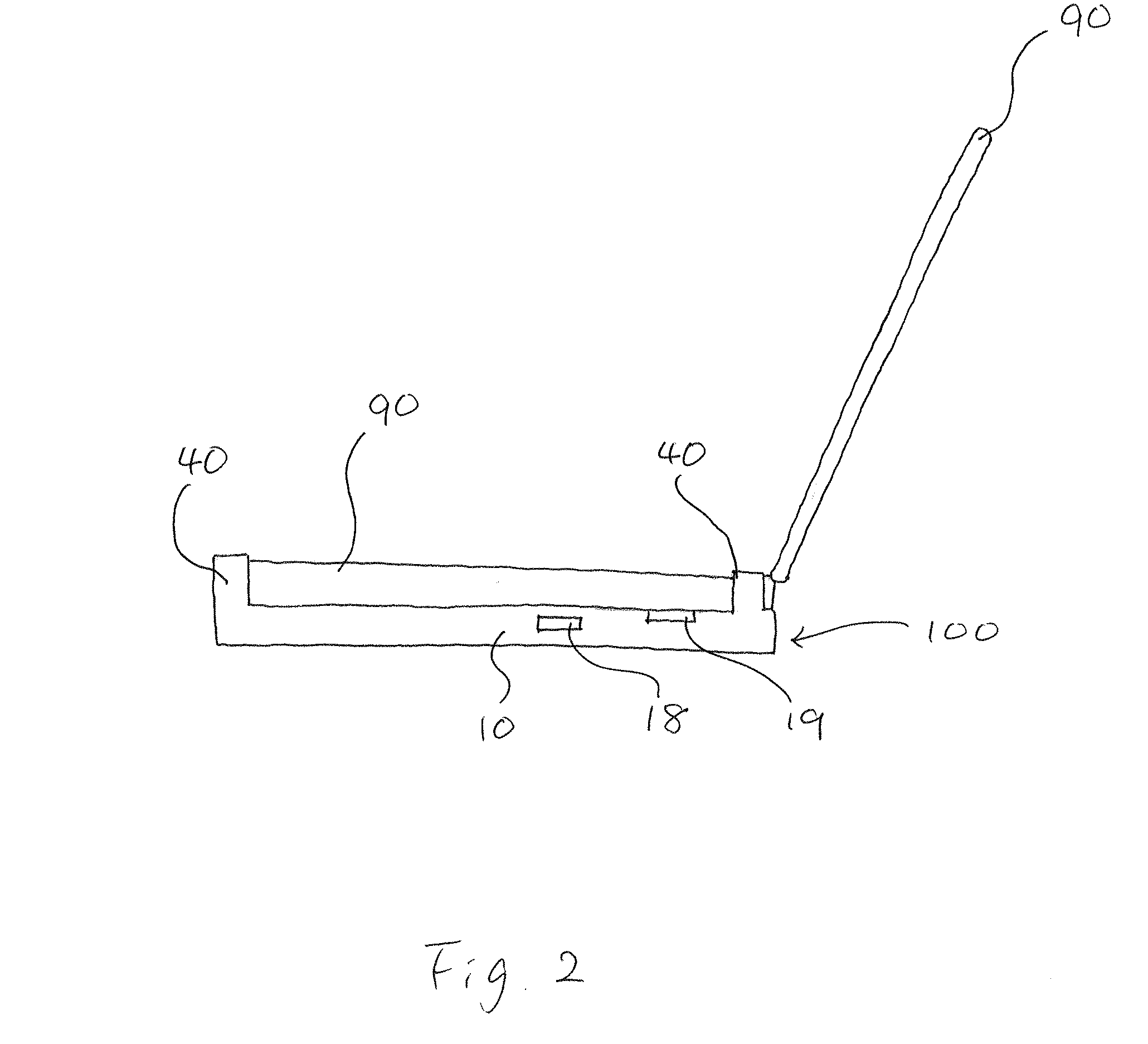 Base case battery with storage