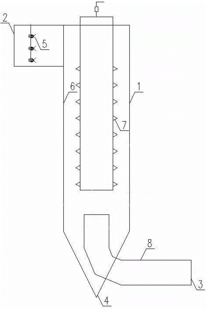 Denitration demisting device and method after wet desulfurization