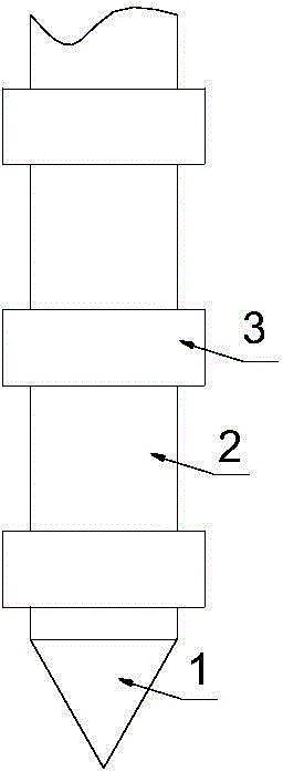 In-situ pore water sampling column and water sampling method thereof