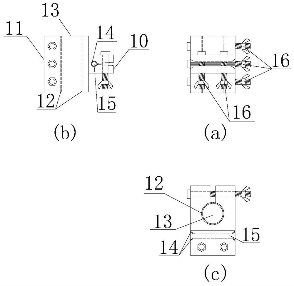 Subgrade settlement monitoring device and method based on distributed optical fiber sensing monitoring technology