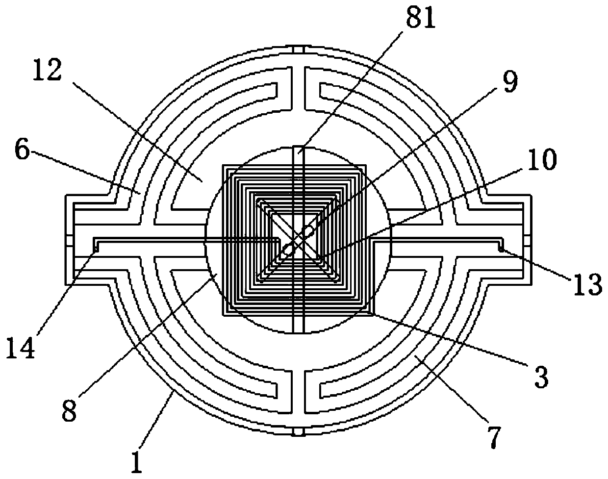 Electromagnetic type double-reflector MEMS optical switch