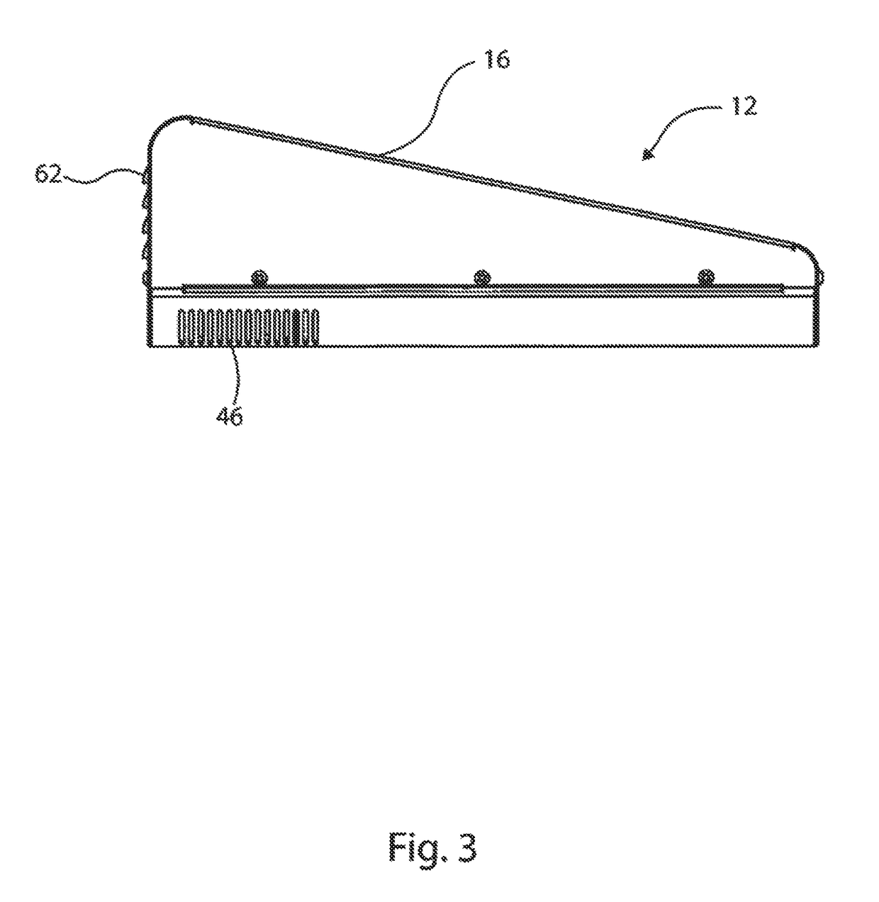 LED lamp with active chamber cooling