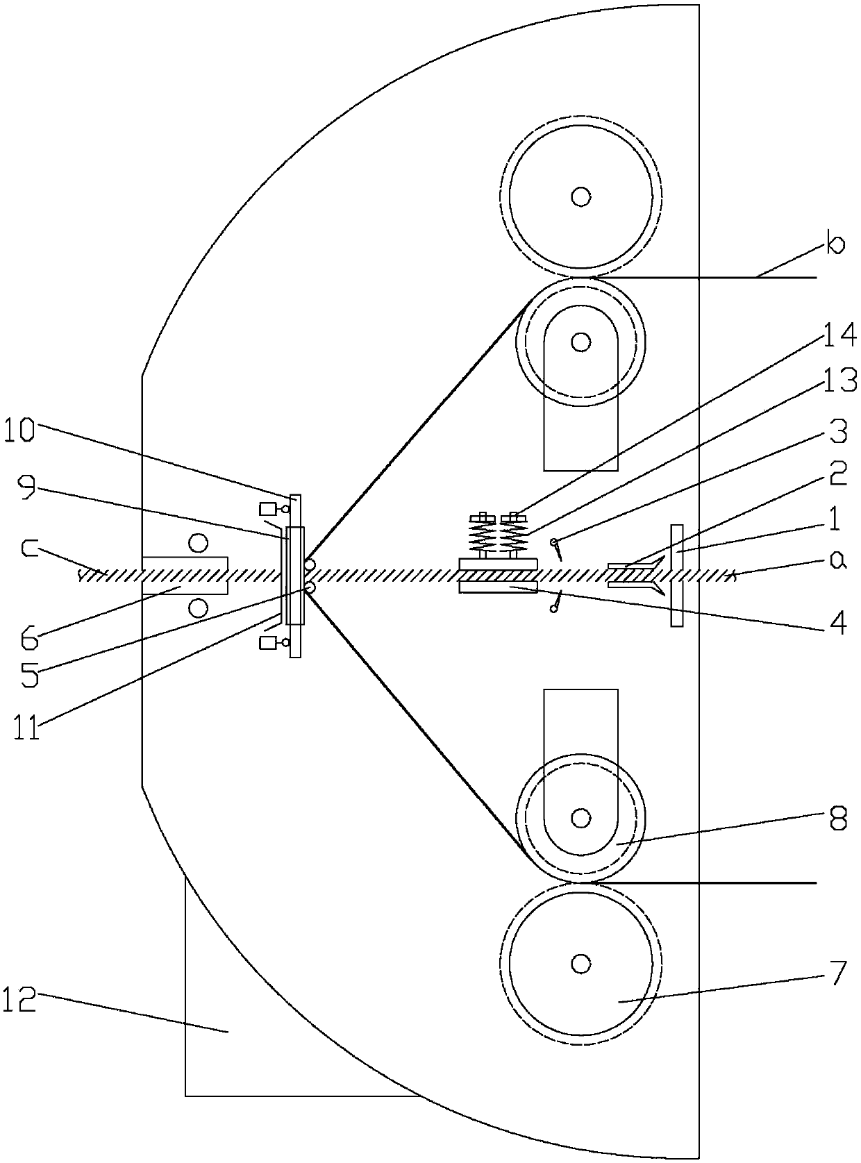 Automatic recycling system for scraps of metal printed decorative panels