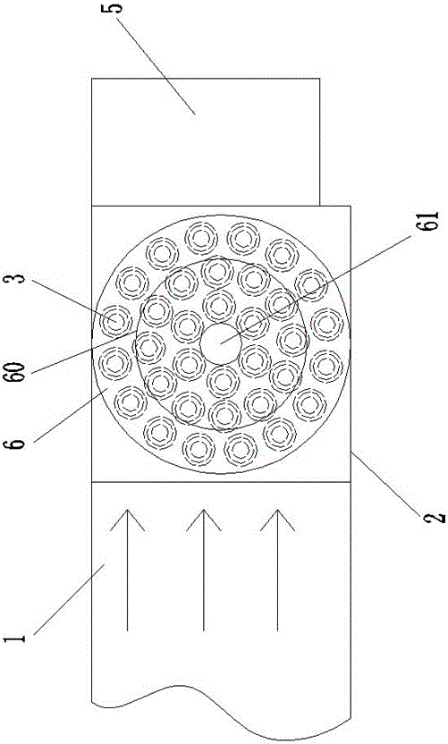 Efficient spiral fin heat exchange device