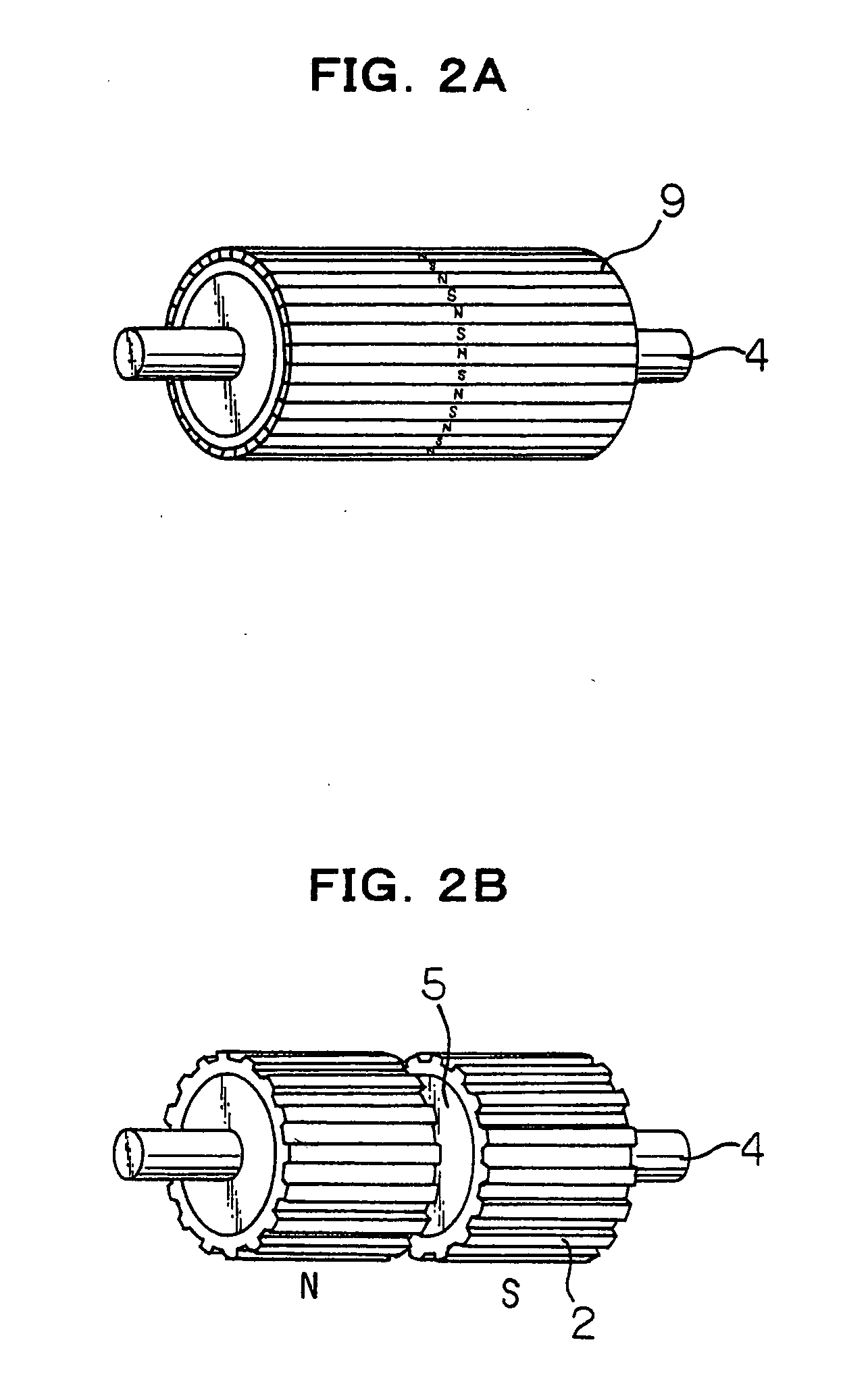 Permanent magnet type three-phase stepping motor