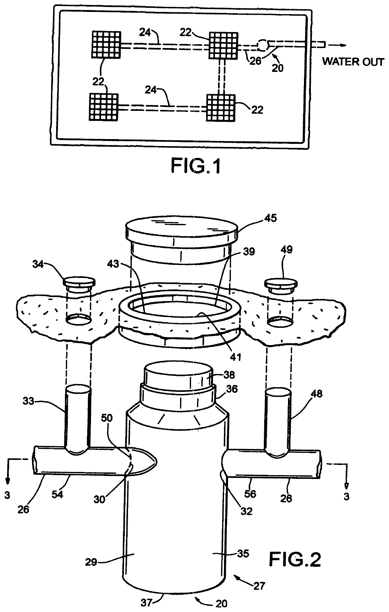 Gravitational separator providing enhanced contaminant separation