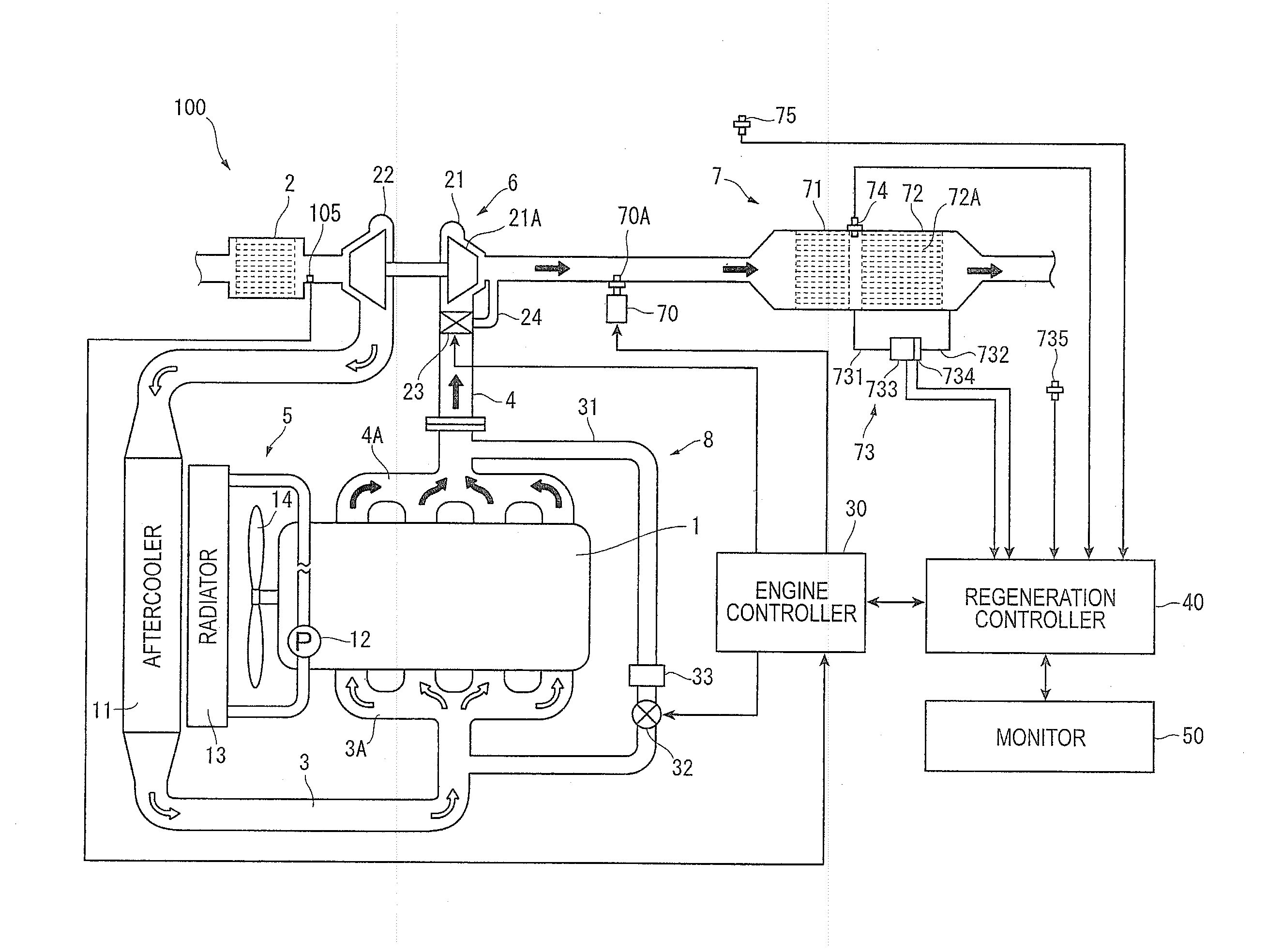 Malfunction-Determining Device for Exhaust Gas Purifying Device and Malfunction-Determining Method for Exhaust Gas Purifying Device