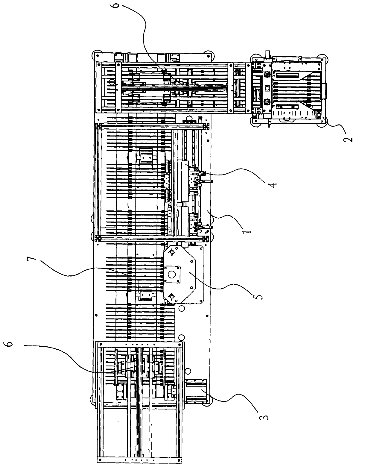 Intra-tube forming machine of drainage tube