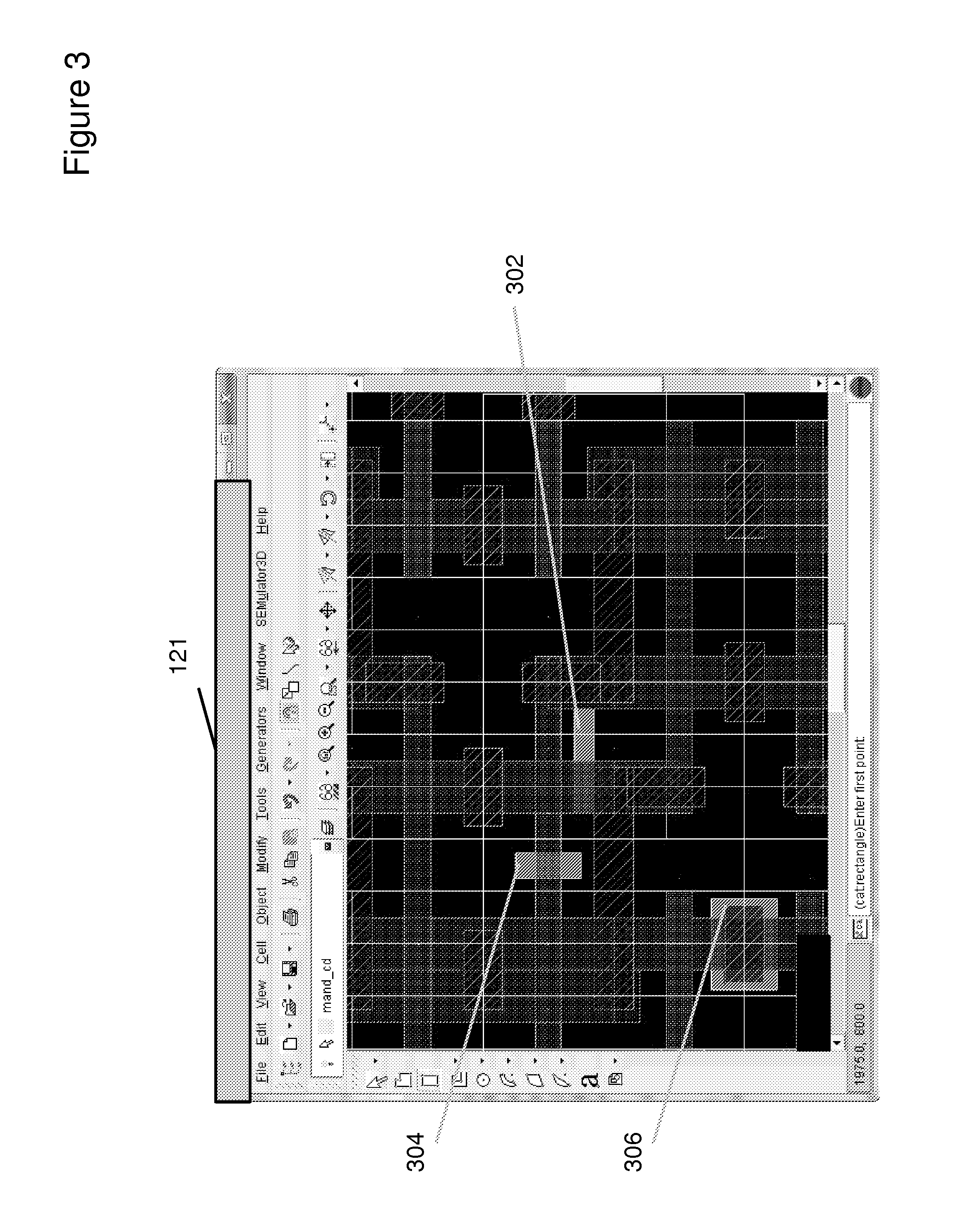 Multi-etch process using material-specific behavioral parameters in 3-D virtual fabrication environment